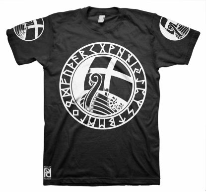 Drakkar Dragon Longboats Norse Ship Viking Ragnarok T-Shirt