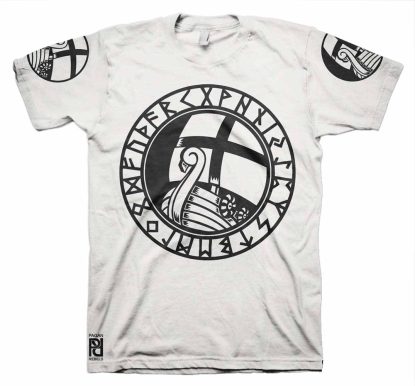 Alternative view of Drakkar Dragon Longboats Norse Ship Viking Ragnarok T-Shirt