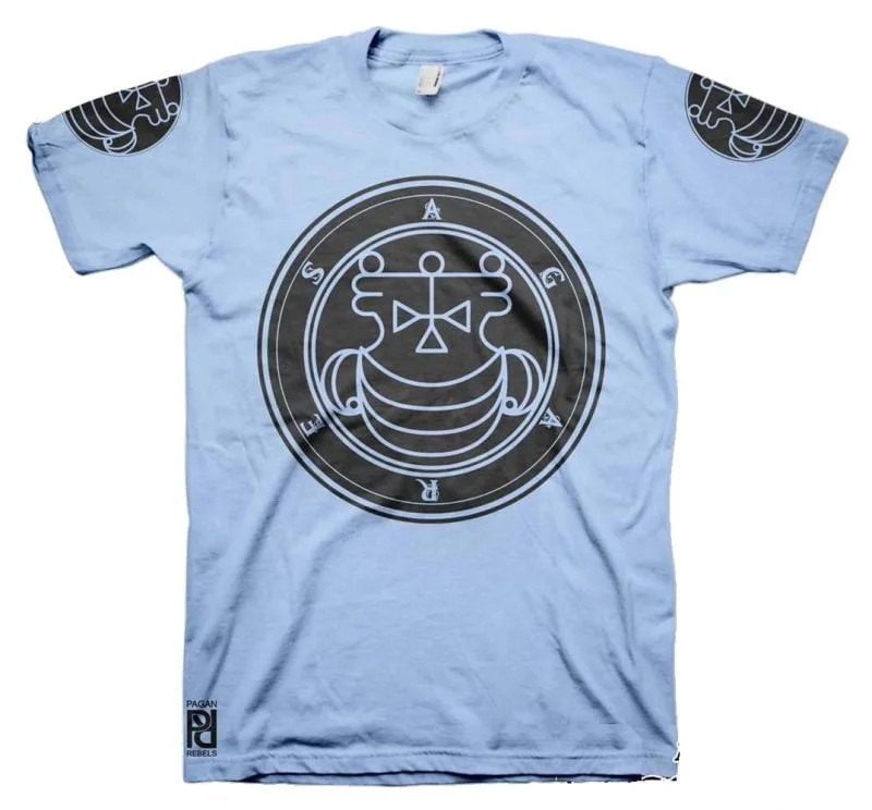 Agares Ars Goetia Demon Seal Hell Pentagram Occult T-Shirt - Image 13