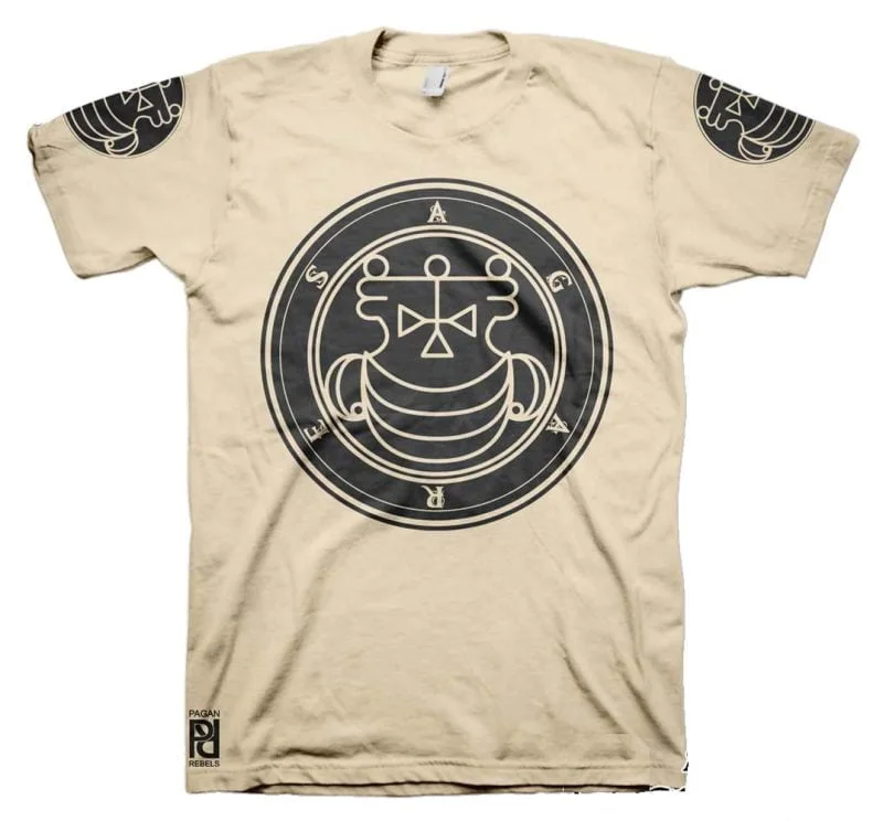 Agares Ars Goetia Demon Seal Hell Pentagram Occult T-Shirt - Image 18