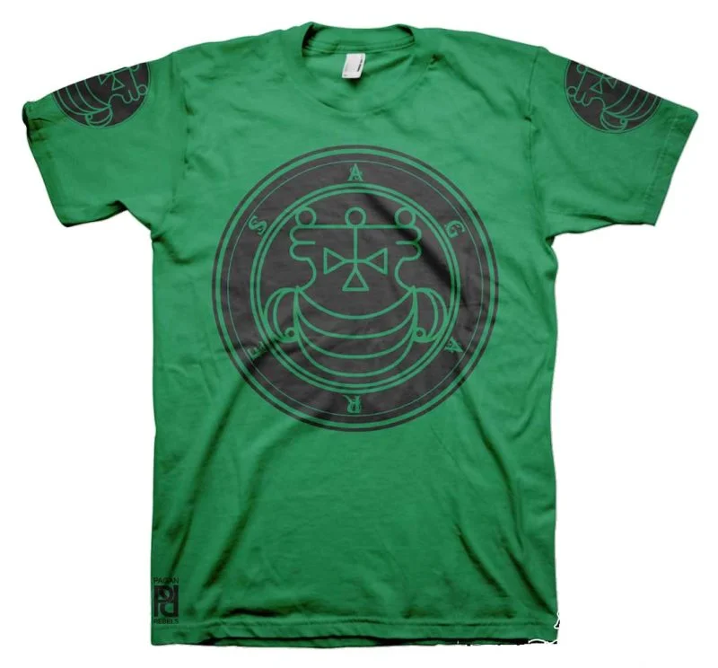 Agares Ars Goetia Demon Seal Hell Pentagram Occult T-Shirt - Image 19