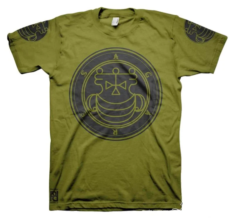 Agares Ars Goetia Demon Seal Hell Pentagram Occult T-Shirt - Image 20