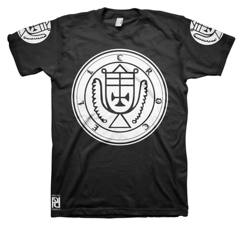 Crocell Ars Goetia Demon Seal Hell Pentagram Occult T-Shirt