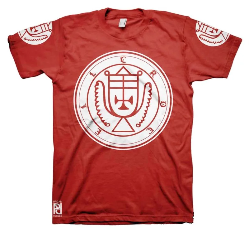Crocell Ars Goetia Demon Seal Hell Pentagram Occult T-Shirt - Image 6