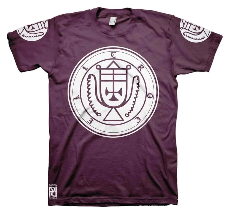 Crocell Ars Goetia Demon Seal Hell Pentagram Occult T-Shirt - Image 7