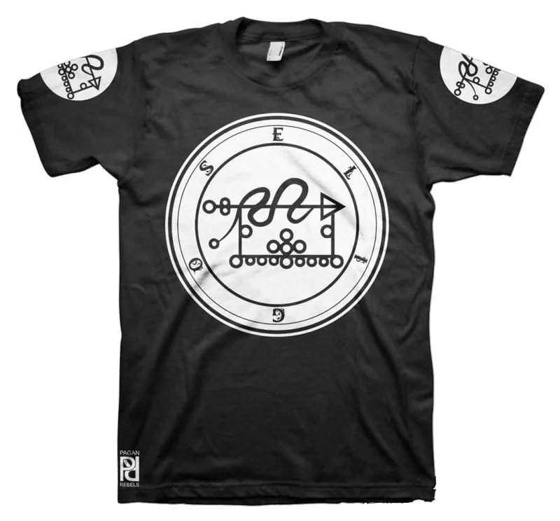 Eligos Ars Goetia Demon Seal Hell Pentagram Occult T-Shirt