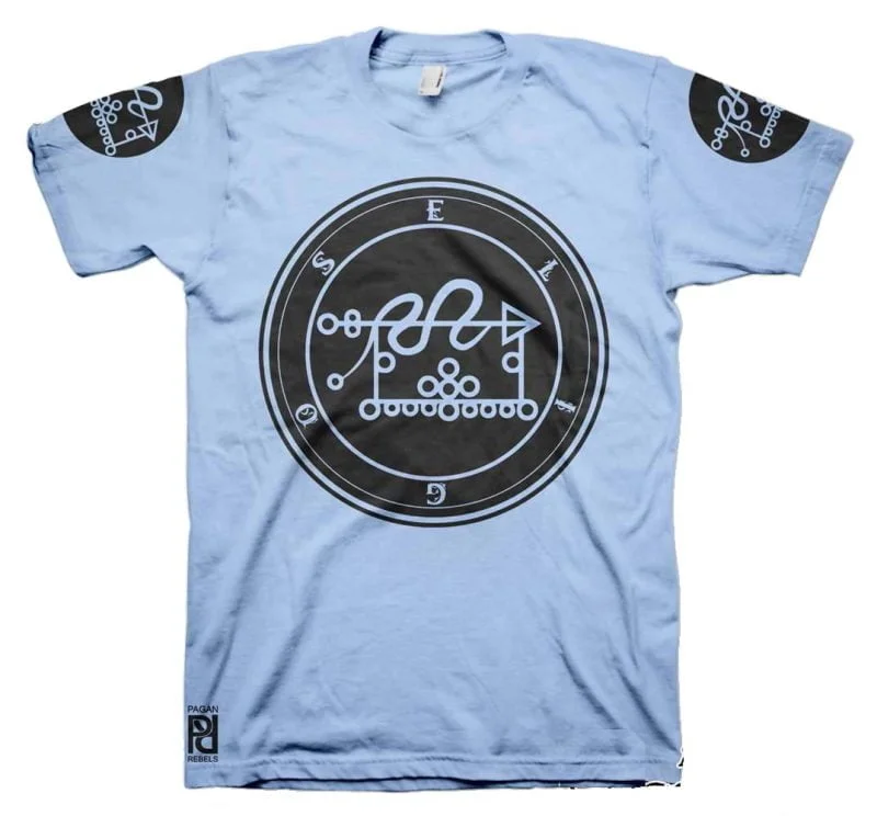 Eligos Ars Goetia Demon Seal Hell Pentagram Occult T-Shirt - Image 13