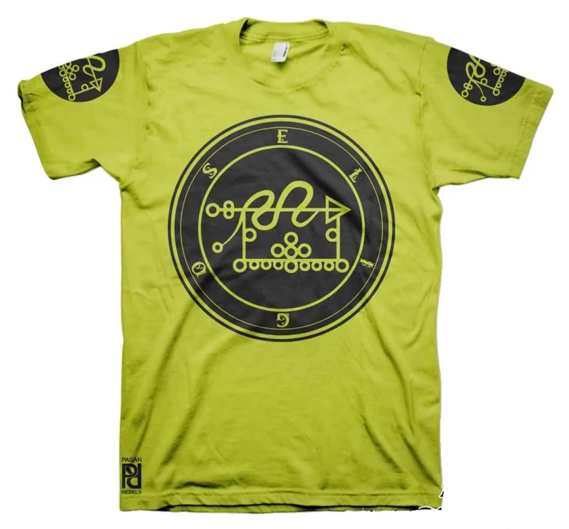 Eligos Ars Goetia Demon Seal Hell Pentagram Occult T-Shirt - Image 15
