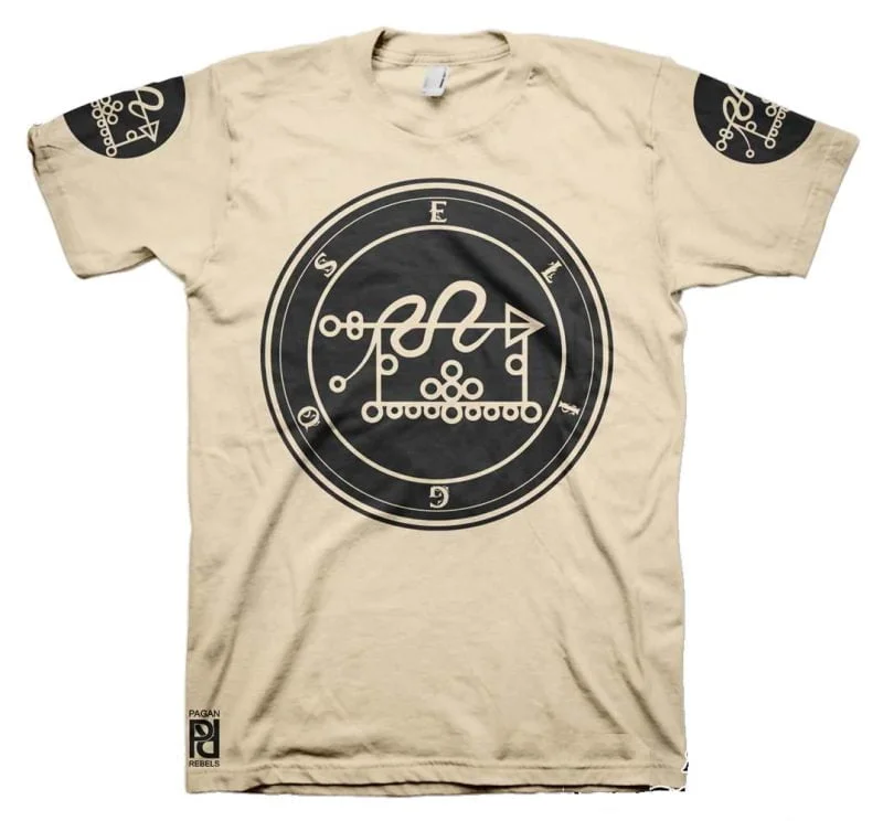 Eligos Ars Goetia Demon Seal Hell Pentagram Occult T-Shirt - Image 18