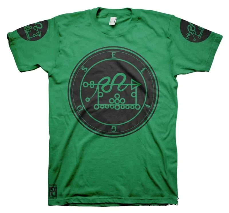 Eligos Ars Goetia Demon Seal Hell Pentagram Occult T-Shirt - Image 19
