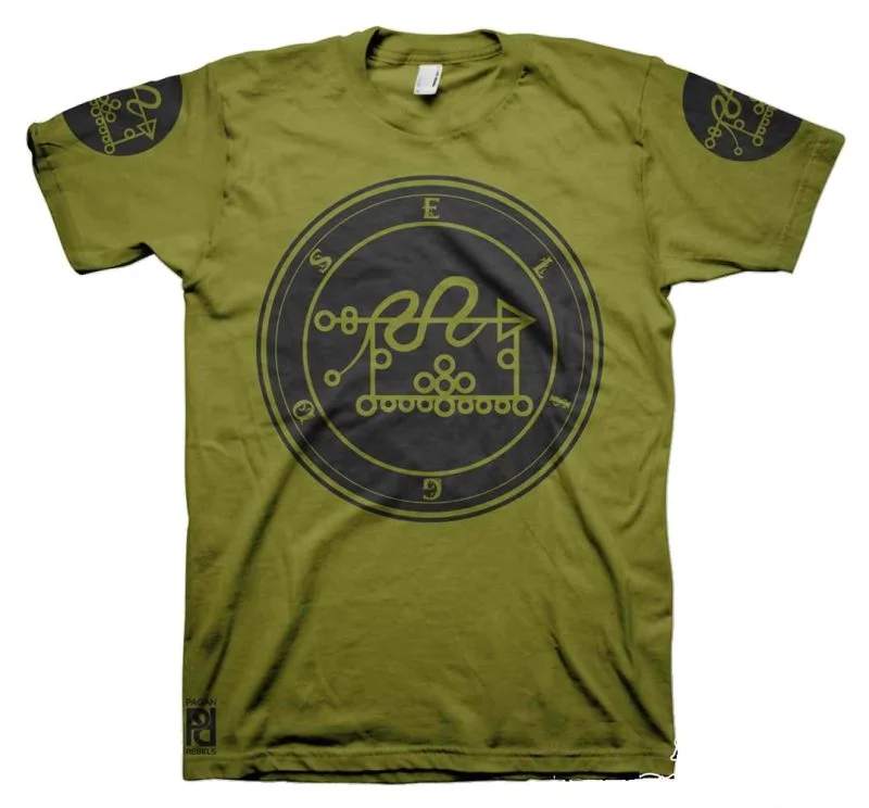 Eligos Ars Goetia Demon Seal Hell Pentagram Occult T-Shirt - Image 20