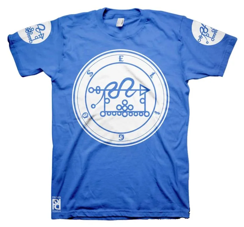 Eligos Ars Goetia Demon Seal Hell Pentagram Occult T-Shirt - Image 4