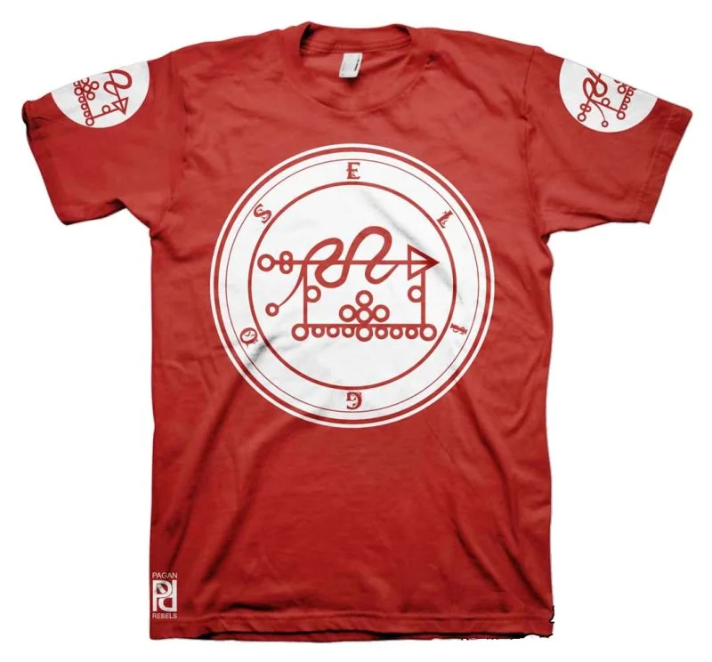 Eligos Ars Goetia Demon Seal Hell Pentagram Occult T-Shirt - Image 6