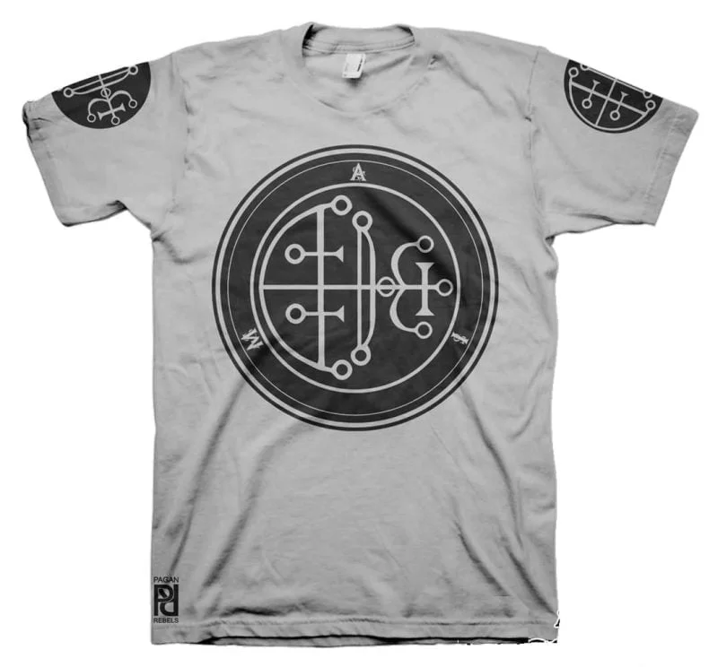 Aim Ars Goetia Demon Seal Hell Pentagram Occult T-Shirt - Image 17