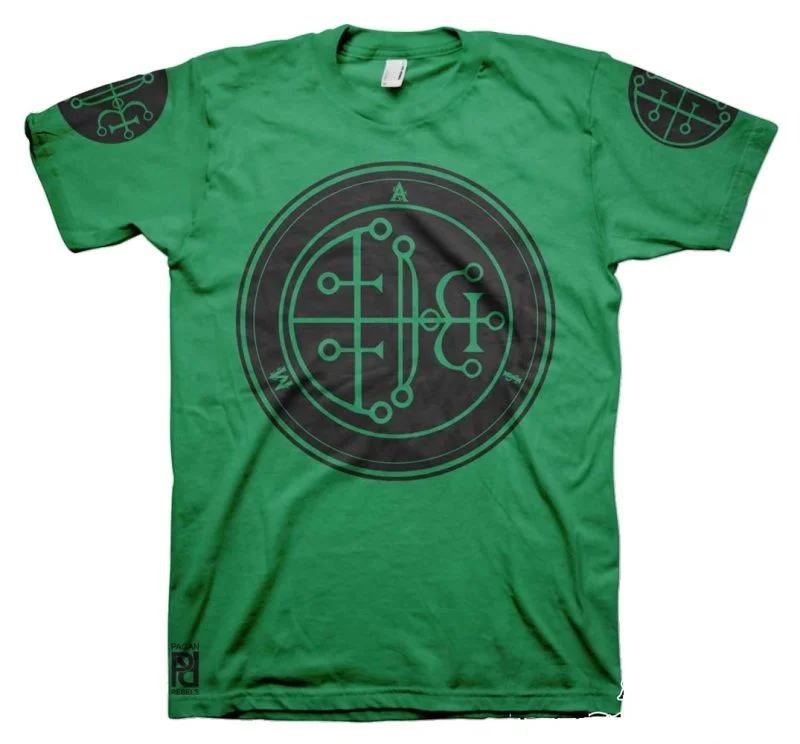 Aim Ars Goetia Demon Seal Hell Pentagram Occult T-Shirt - Image 19