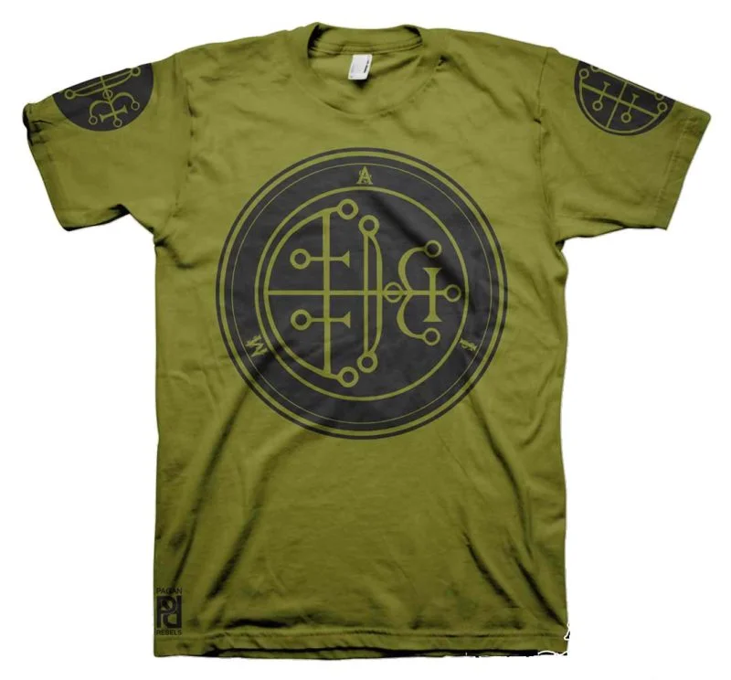 Aim Ars Goetia Demon Seal Hell Pentagram Occult T-Shirt - Image 20