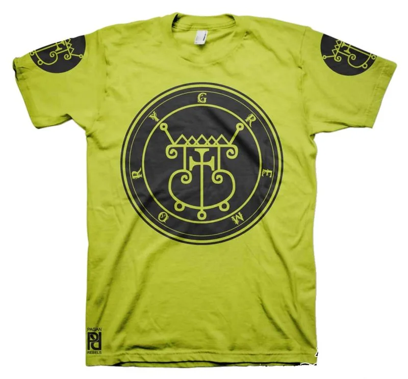 Gremory Ars Goetia Demon Seal Hell Pentagram Occult T-Shirt - Image 15
