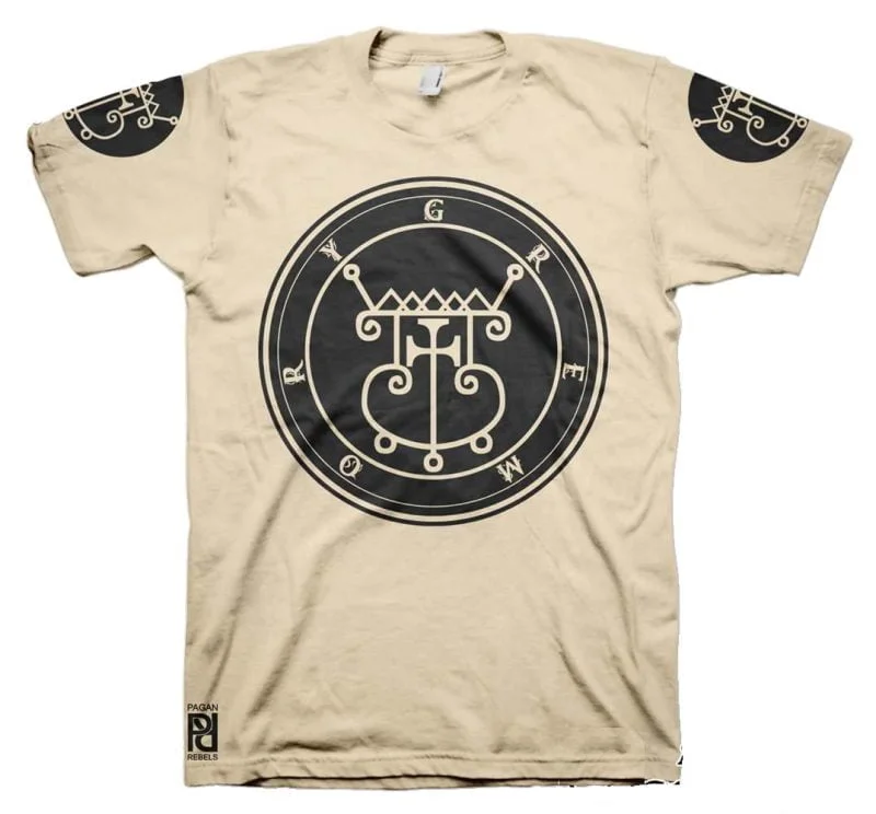Gremory Ars Goetia Demon Seal Hell Pentagram Occult T-Shirt - Image 18