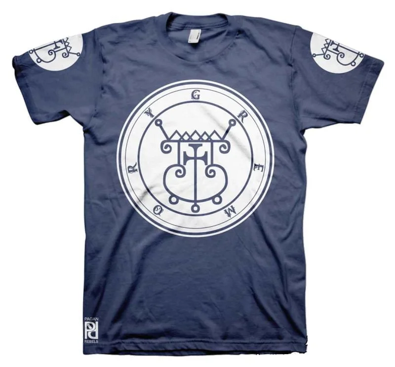 Gremory Ars Goetia Demon Seal Hell Pentagram Occult T-Shirt - Image 3