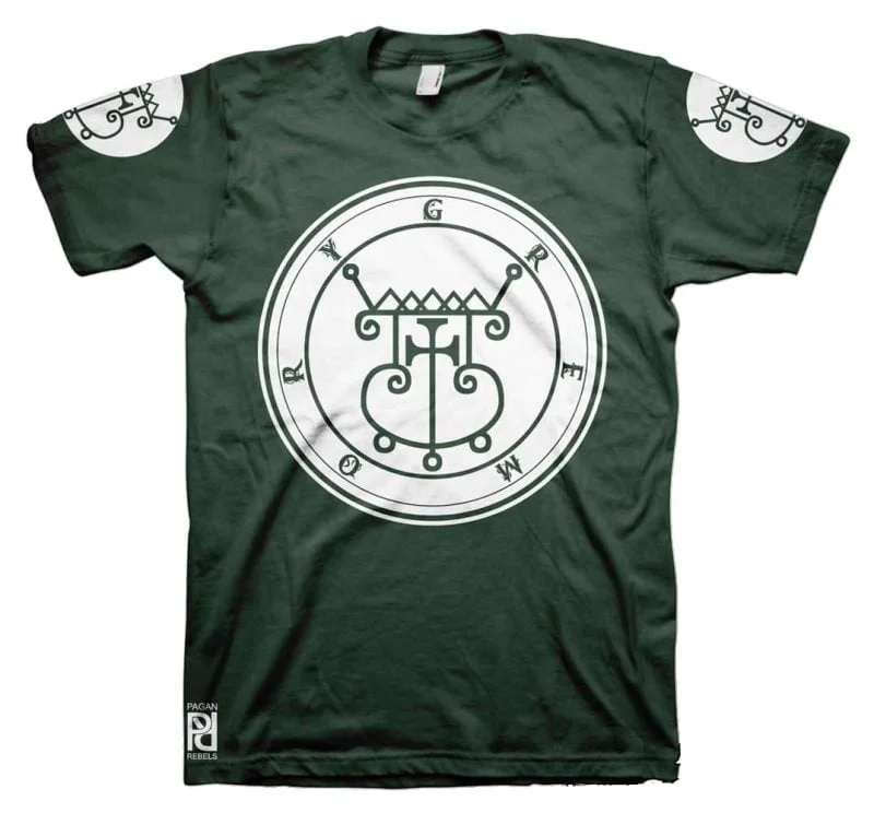 Gremory Ars Goetia Demon Seal Hell Pentagram Occult T-Shirt - Image 8