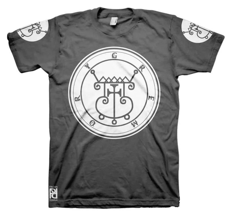 Gremory Ars Goetia Demon Seal Hell Pentagram Occult T-Shirt - Image 10