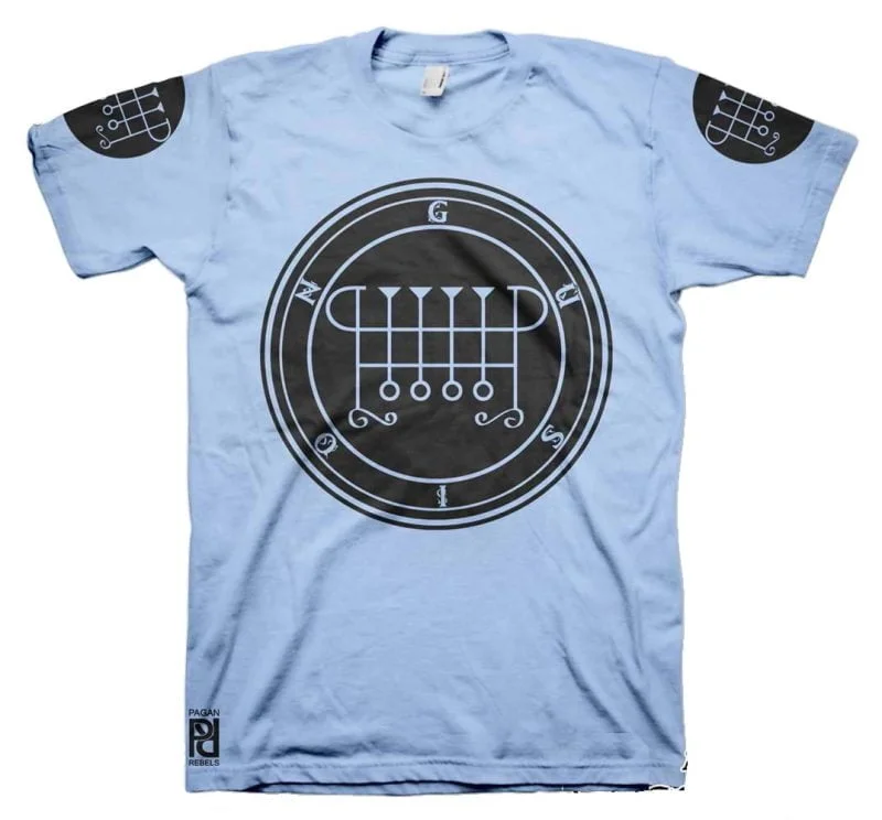 Gusion Ars Goetia Demon Seal Hell Pentagram Occult T-Shirt - Image 13