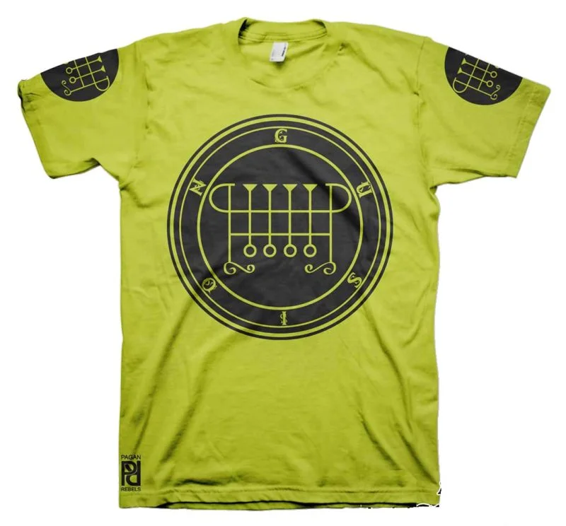 Gusion Ars Goetia Demon Seal Hell Pentagram Occult T-Shirt - Image 15