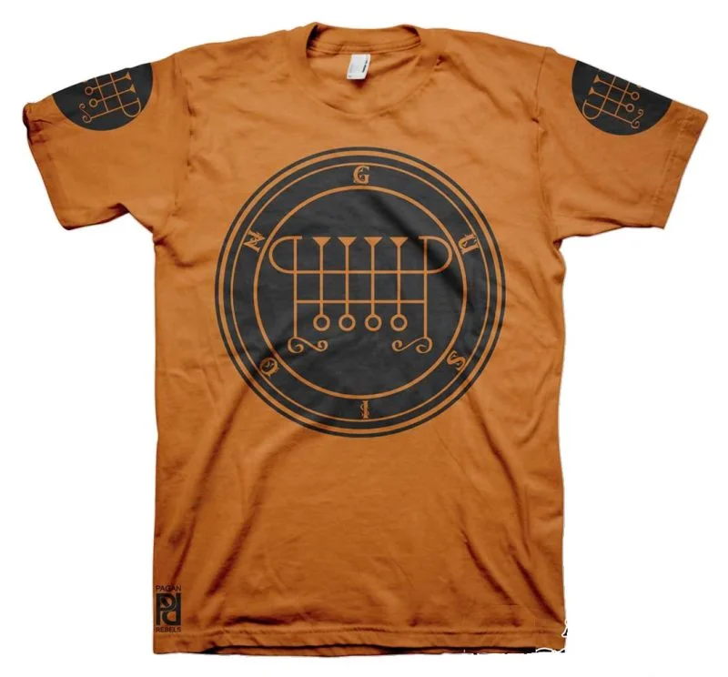 Gusion Ars Goetia Demon Seal Hell Pentagram Occult T-Shirt - Image 16