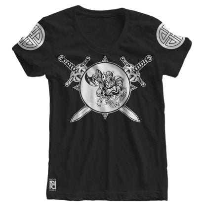 Berserker Bear Warriors Viking Valhalla Women T-shirt