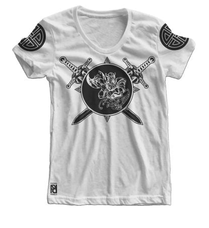 Alternative view of Berserker Bear Warriors Viking Valhalla Women T-shirt