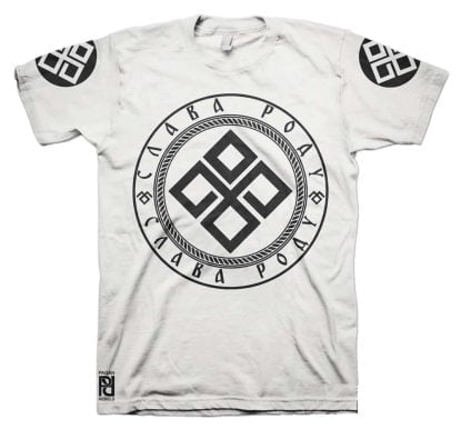 Alternative view of Dazbog Дајбог Slavic Giving Fortun God Slava Rodu T-Shirt