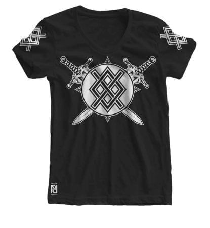 Gungnir Spear of Odin God Of War Viking Valhalla Women T-shirt