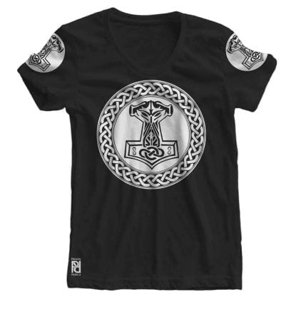 Heathens Thor Hammer Norse Viking Ragnarok Women T-Shirt