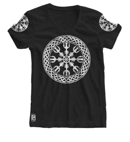 Helm of Terror Awe Viking Ragnarok Women T-Shirt
