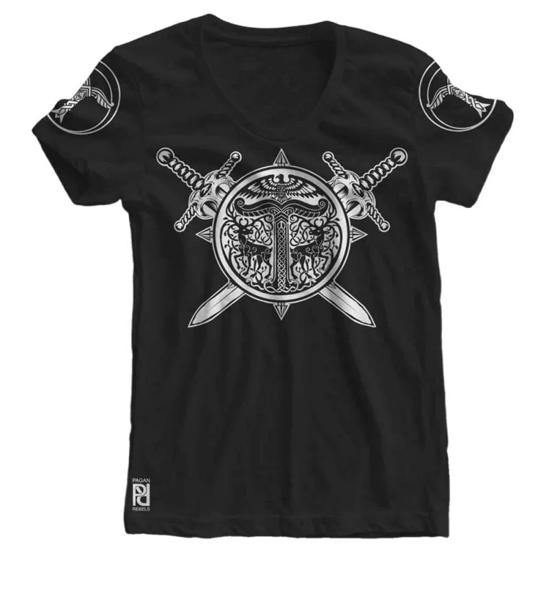 Irminsul Norse Viking Pagan Viking Valhalla Women T-shirt