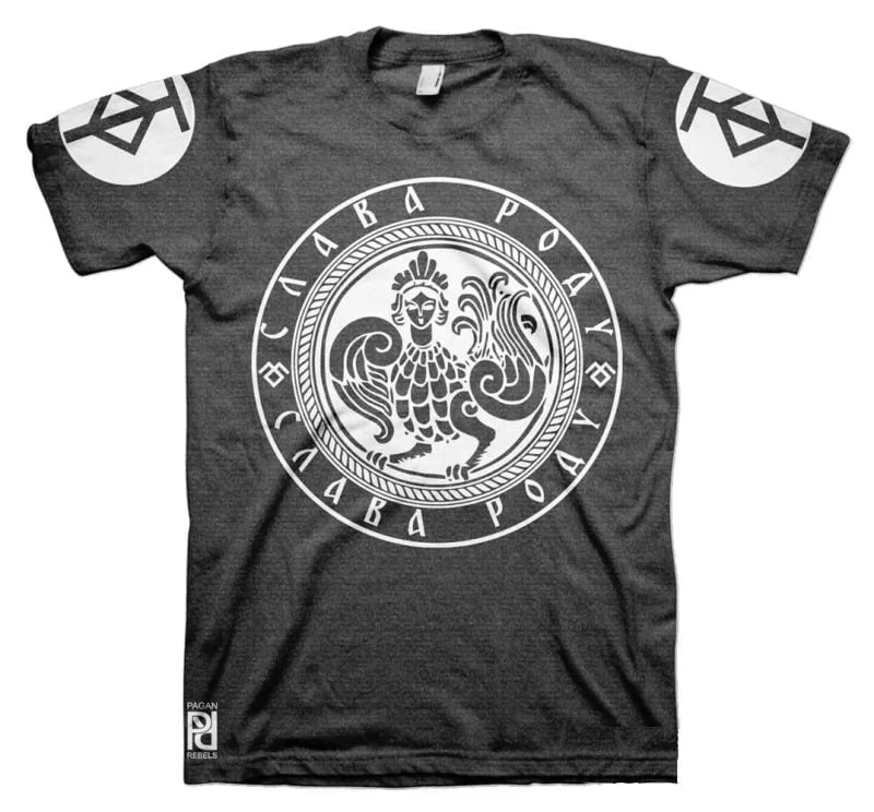 Kryshen Крышень Slavic God Protector Bygone Wisdom Slava Rodu T-Shirt - Image 11