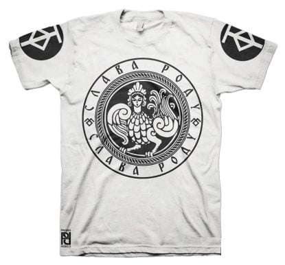 Alternative view of Kryshen Крышень Slavic God Protector Bygone Wisdom Slava Rodu T-Shirt