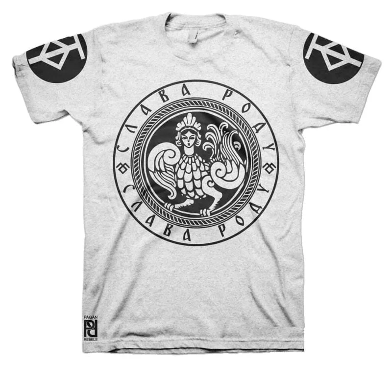 Kryshen Крышень Slavic God Protector Bygone Wisdom Slava Rodu T-Shirt - Image 12