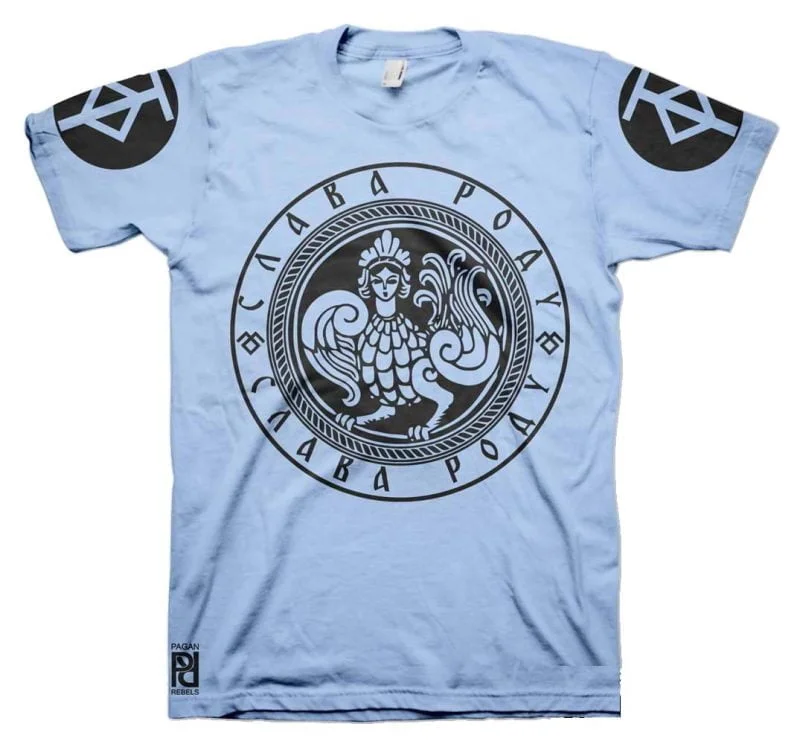 Kryshen Крышень Slavic God Protector Bygone Wisdom Slava Rodu T-Shirt - Image 13