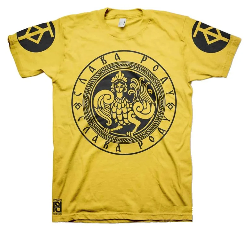 Kryshen Крышень Slavic God Protector Bygone Wisdom Slava Rodu T-Shirt - Image 14