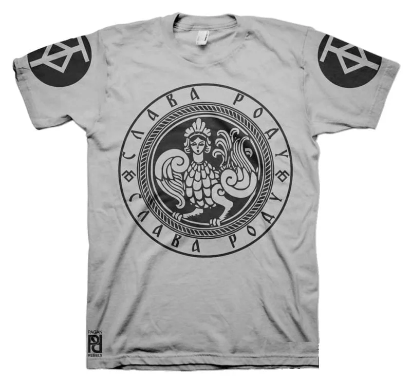 Kryshen Крышень Slavic God Protector Bygone Wisdom Slava Rodu T-Shirt - Image 17