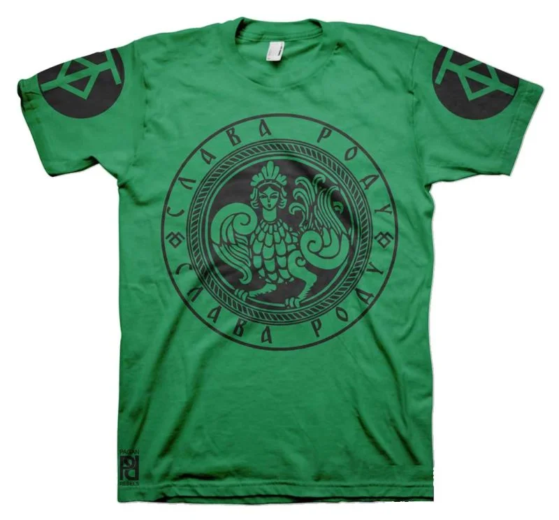 Kryshen Крышень Slavic God Protector Bygone Wisdom Slava Rodu T-Shirt - Image 19