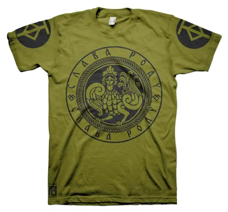 Kryshen Крышень Slavic God Protector Bygone Wisdom Slava Rodu T-Shirt - Image 20