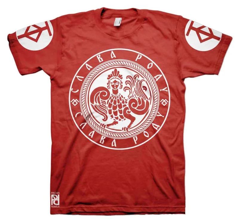 Kryshen Крышень Slavic God Protector Bygone Wisdom Slava Rodu T-Shirt - Image 6