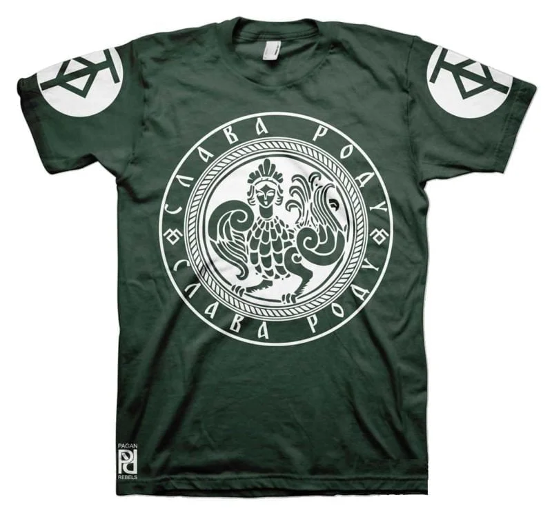 Kryshen Крышень Slavic God Protector Bygone Wisdom Slava Rodu T-Shirt - Image 8