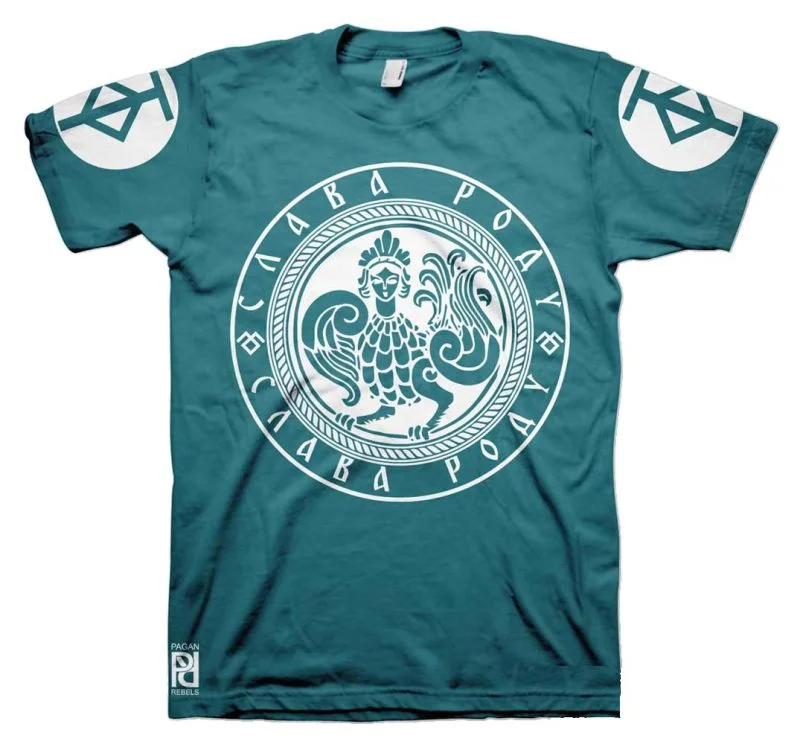 Kryshen Крышень Slavic God Protector Bygone Wisdom Slava Rodu T-Shirt - Image 9