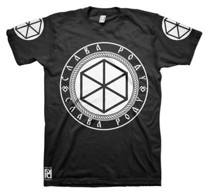 Perun Перун Slavic God Of Thunder Thundermarks Slava Rodu T-Shirt