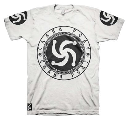 Alternative view of Rod Род First Supreme Creator Slavic God Slava Rodu T-Shirt
