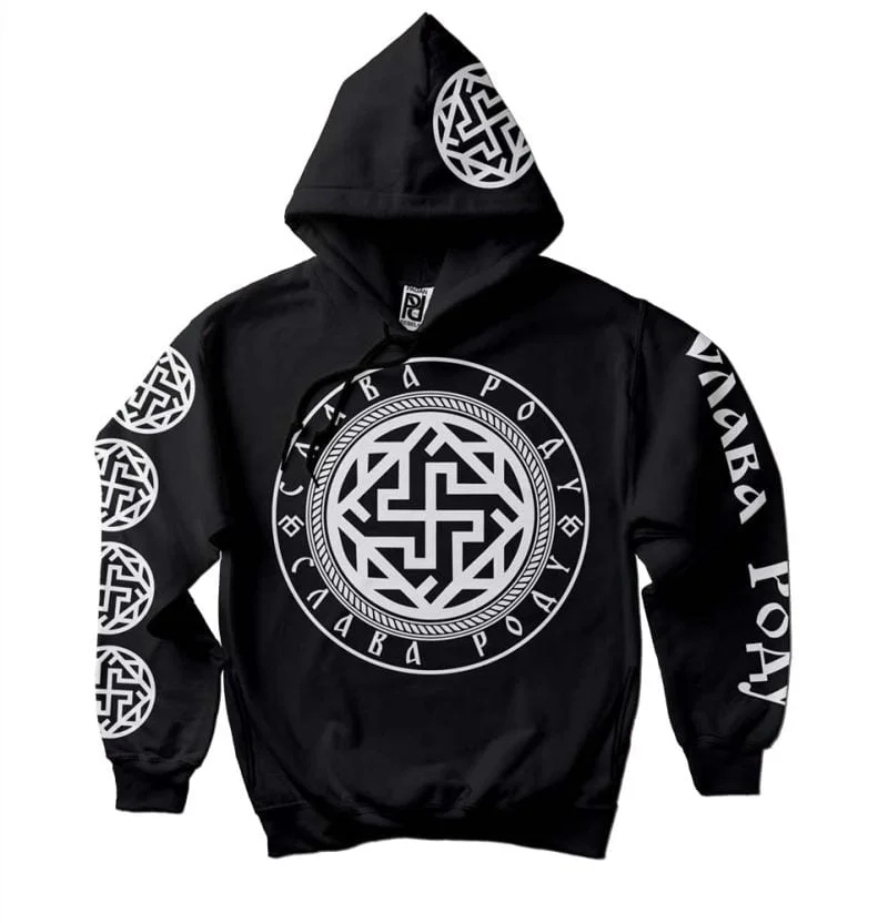 Valkyrie Валькирия Goddess Of War Slava Rodu Hoodie