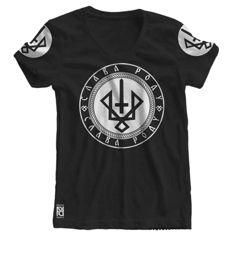 Ruevit Руевит God Of War Warrior Slava Rodu Women T-shirt